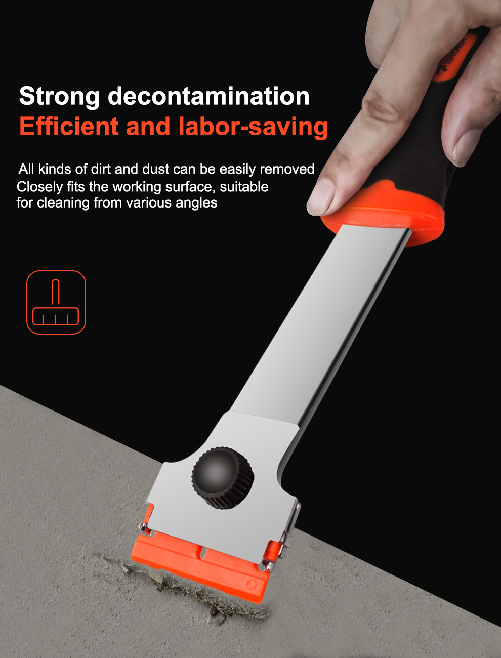 Double Edge Razor Blade Scraper Set With Replacement Scraper Blades