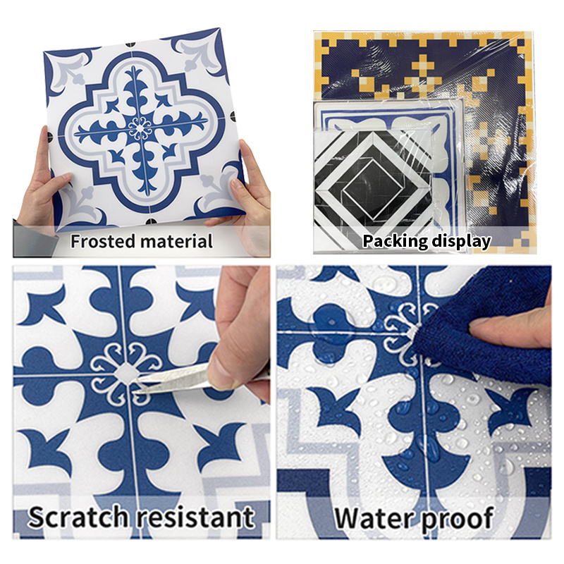 Waterproof Vintage Kitchen Bathroom Tile Stickers Self Temu Australia