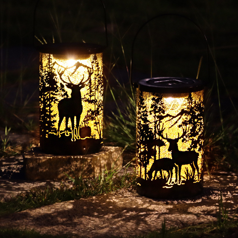 deer solar lights