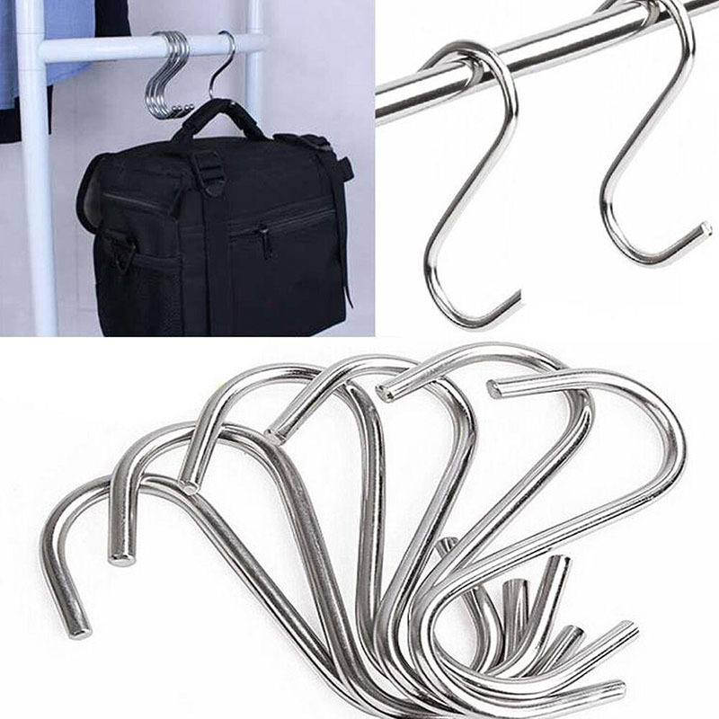 Bag S Shaped Hanging Hooks Stainless Steel Hook Clasp - Temu