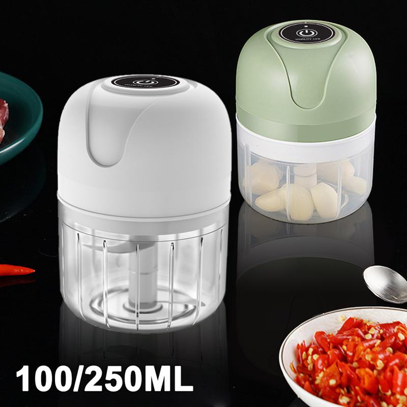 1pc, Electric Mini Food Chopper, Portable Food Processor, Vegetable Chopper  Onion Mincer, Cordless Meat Grinder With USB Charging For Vegetable, Peppe