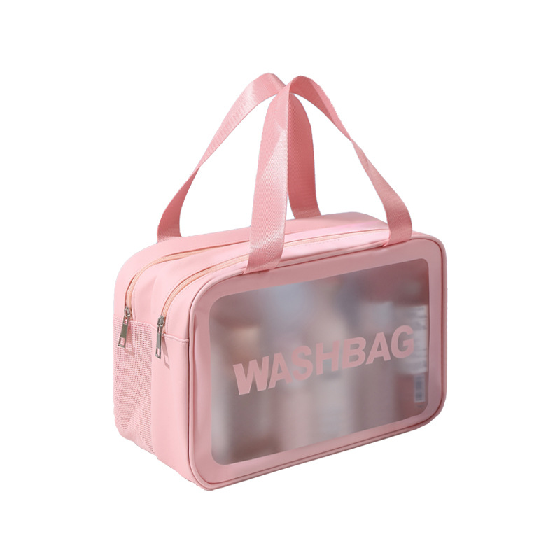 Makeup Bag With Compartments Folding Toiletry Bags Portable Wash Bag Travel  Waterproof Cosmetic Bags Multifunctional Dry & Wet Separation 