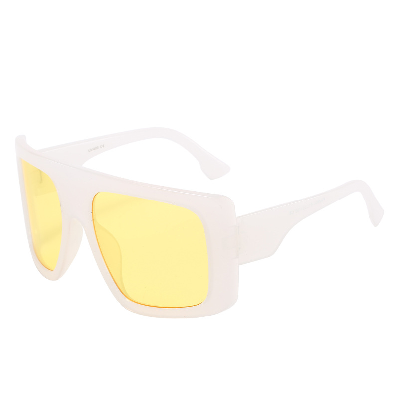 Oversized Square Frame Sunglasses UV Protection Shades For Women