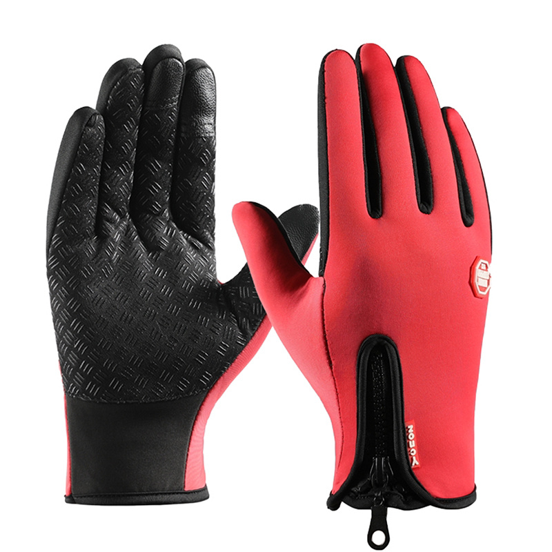 Motorcycle Gloves Moto Gloves Winter Thermal Fleece Lined Winter