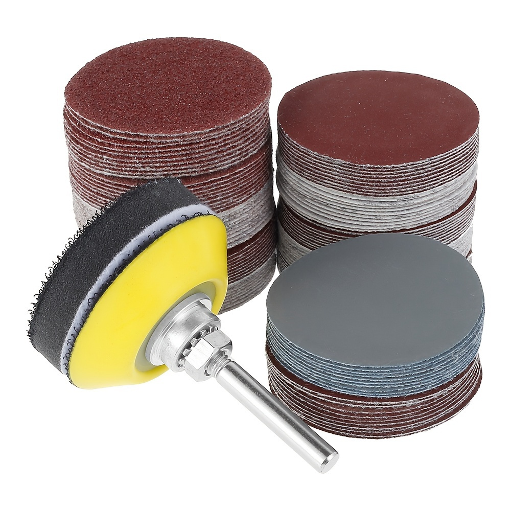 

Professional 50mm Sanding Discs Polishing Sheets Round Grinding Pad Sandpaper