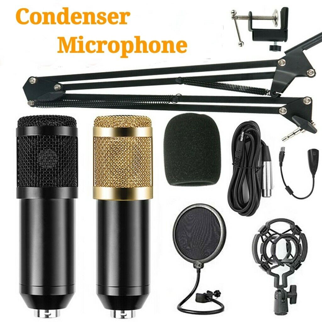 Microphone À Condensateur Black And Golden BM 800 Pour - Temu France