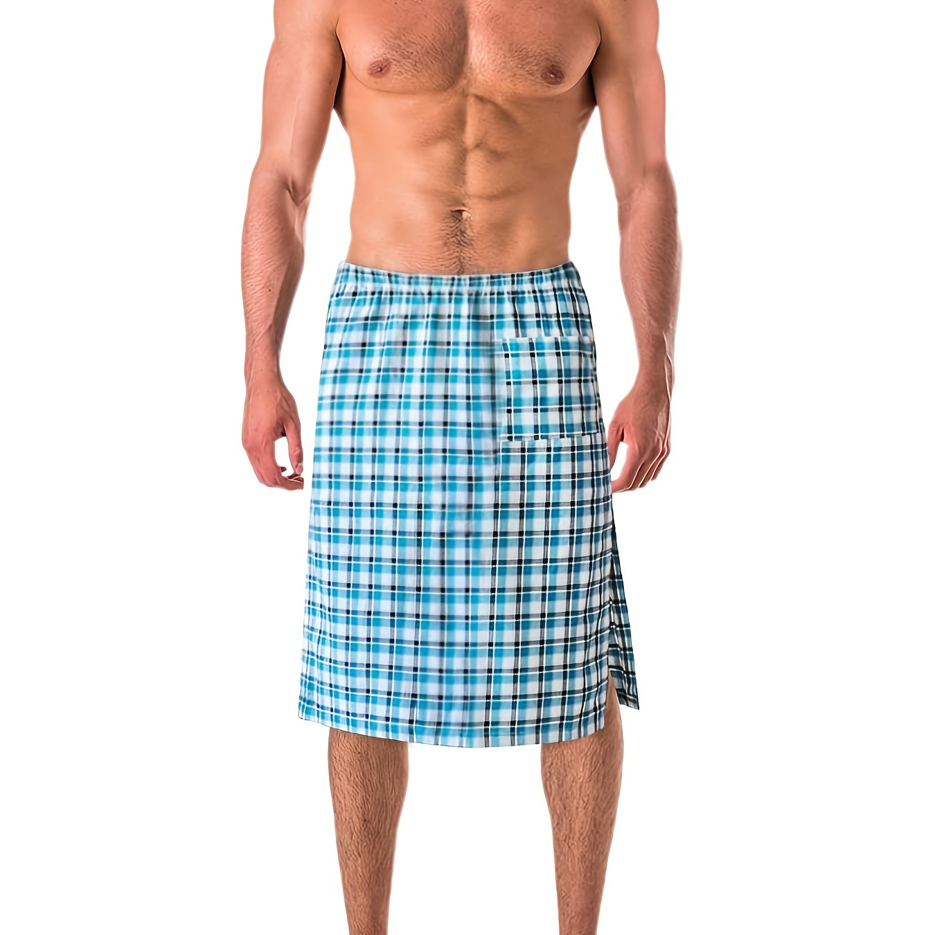 Men S Bathrobes Casual Mens Skirt Lounge Home Cotton Breathable Plaid   7bce5302 D556 41b5 Ba38 Bf199660a940 1350x1800 .a 