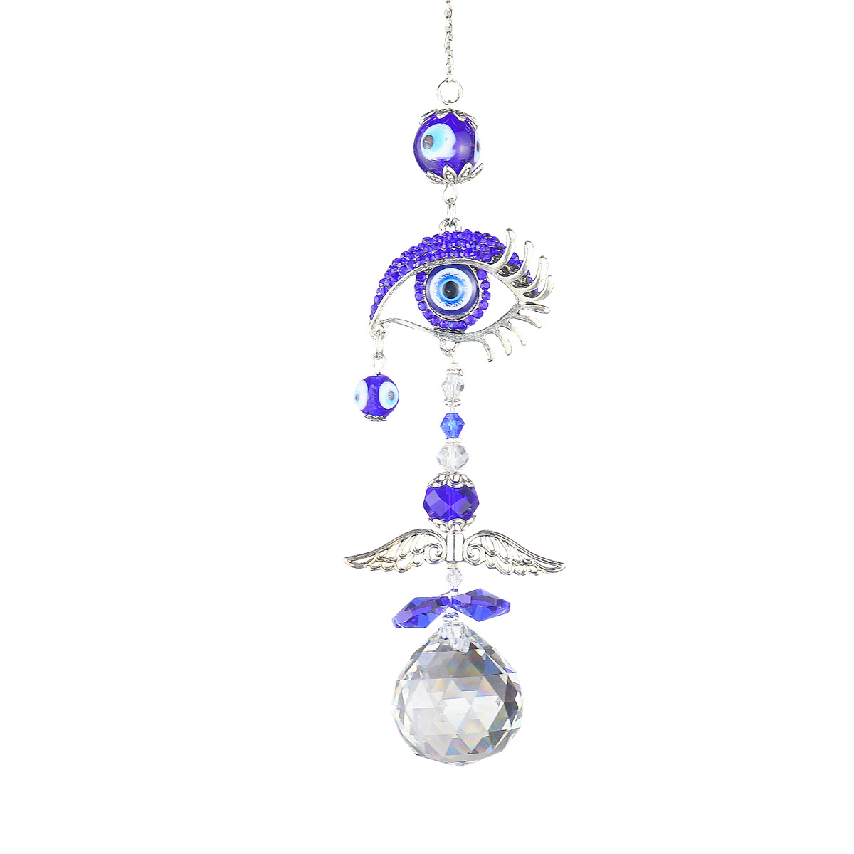 Crystal Sun Catchers Blue Butterfly Evil Eye Suncatcher - Temu Australia