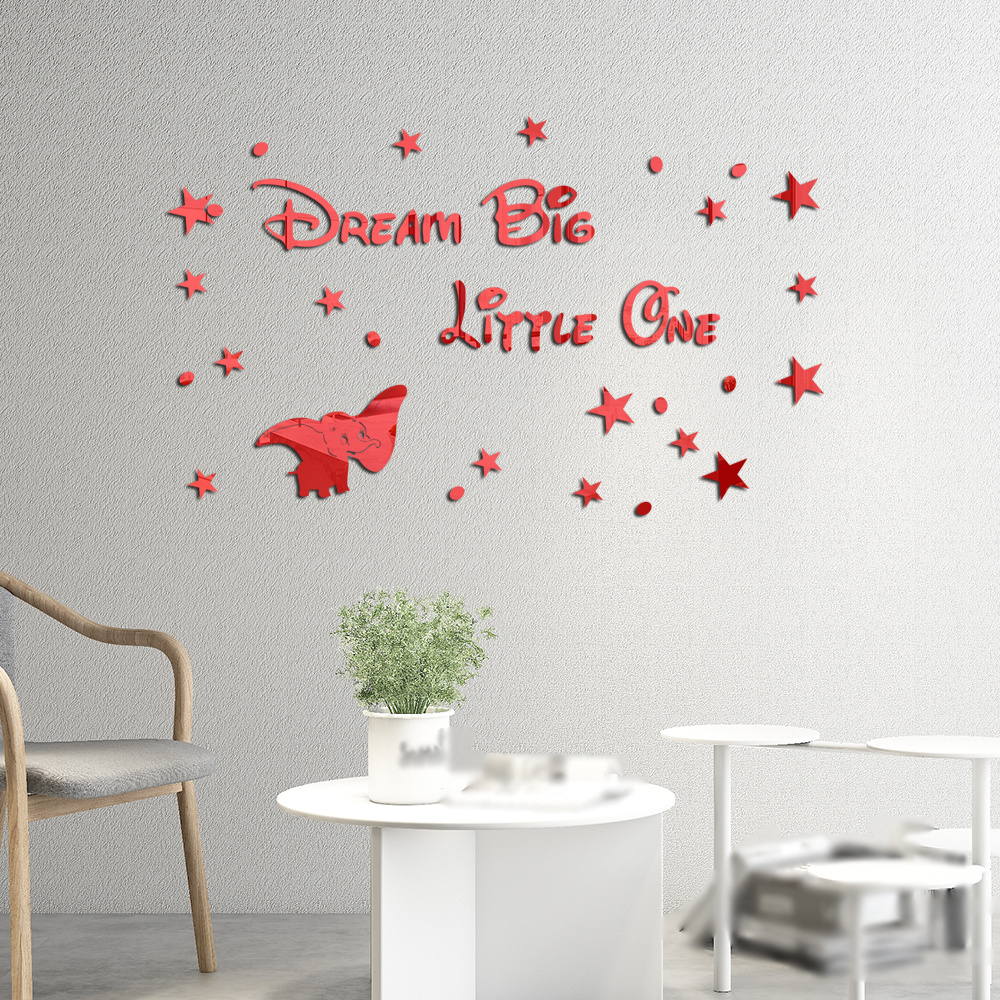 Adorable Baby Elephant Wall Stickers Perfect For Kids' Rooms