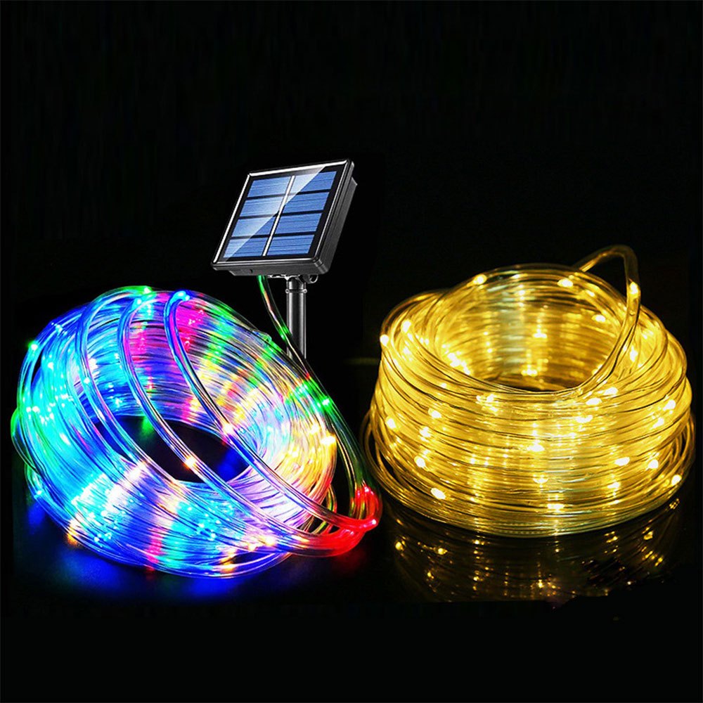 Light Garden Solar String Tube Lights Perfect Christmas - Temu