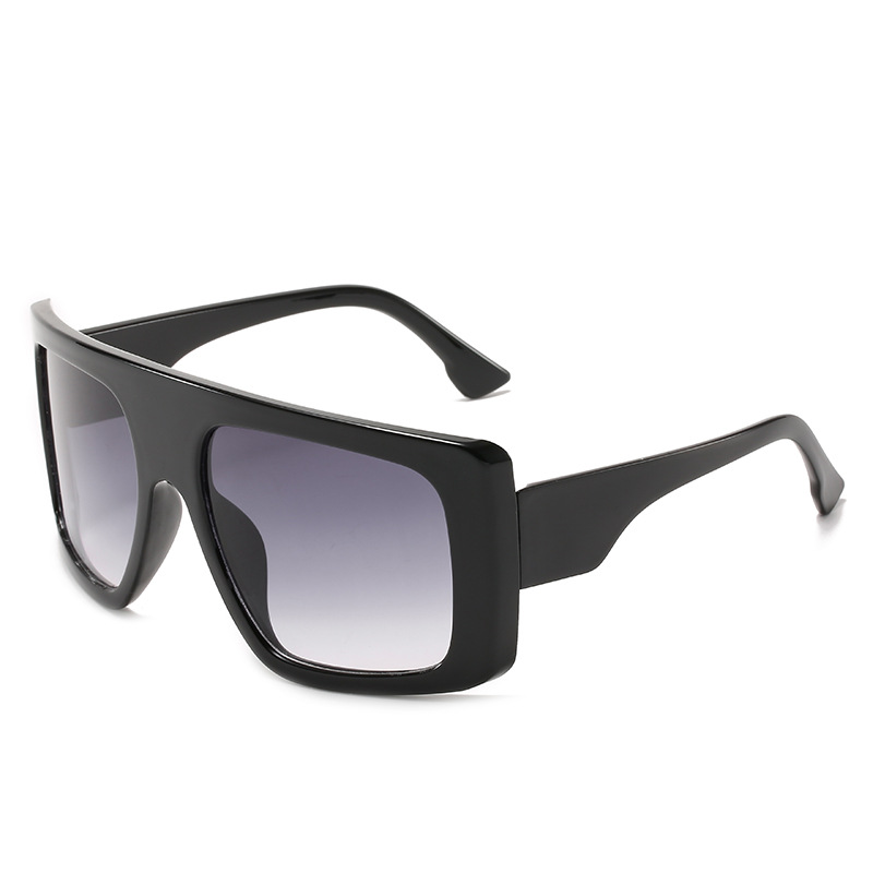Oversized Square Frame Sunglasses UV Protection Shades For Women