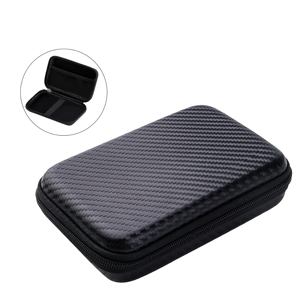 

Zipper Charger Storage Bag, Carrying Case Portable Hard Drive Earphone Cable Case 23"x15