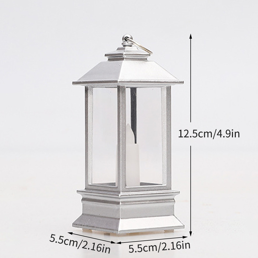 Mini Led Vintage Lanterns Bulk Battery Operated Bronze Hanging Lanterns For Christmas, Wedding