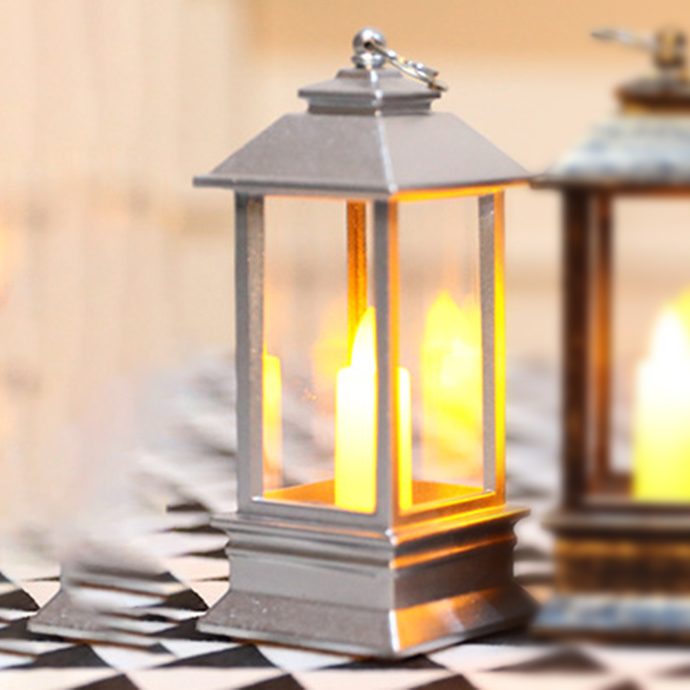 Mini Led Vintage Lanterns Bulk Battery Operated Bronze Hanging Lanterns For Christmas, Wedding