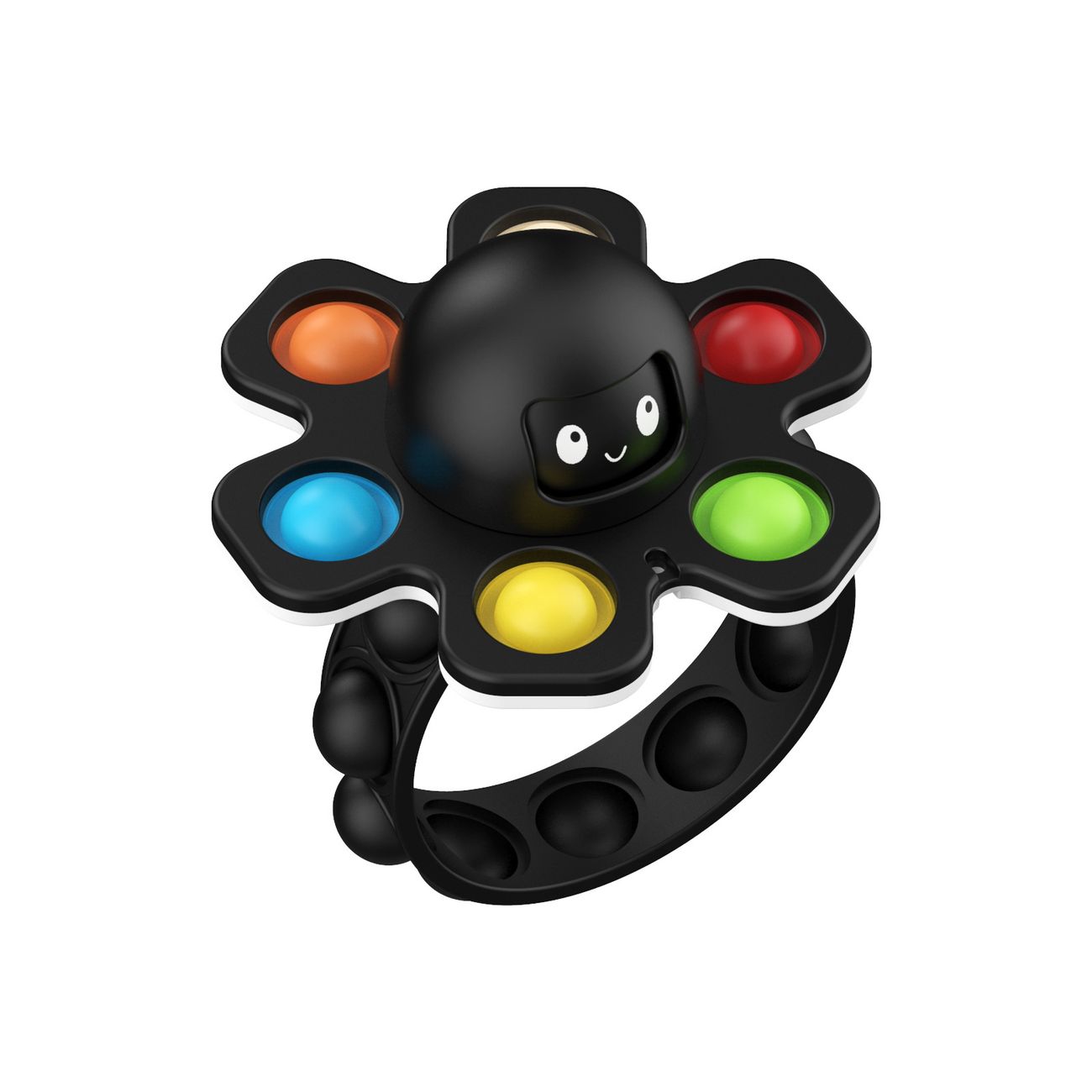 1pc Mini Octopus Push Pop Bubble Fidget Toy Fidget Spinner Push Bubble Fidget  Spinner Sensory Tools For Stress Relief Sensory Toy For Children And Adults  | Check Out Today's Deals Now | Temu
