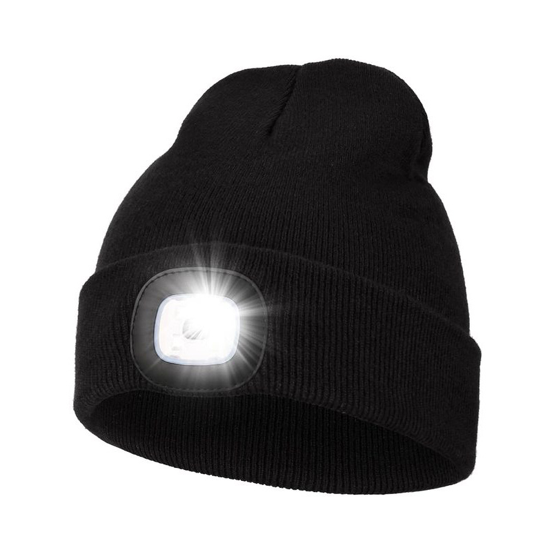 Unisex Beanie Hat With Light Usb Rechargeable Hands Free Led Headlamp Hat  Knitted Night Light Beanie Flashlight Hat For Gifts High-quality   Affordable Temu Belgium