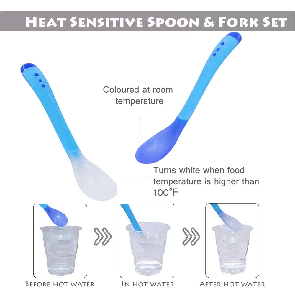 Baby Products Online - 3 Colors Temperature Sensing Spoon for Kids Boys  Girls Silicone Spoon Baby Feeding Spoons Baby Care Set Baby Feeding Spoon -  Kideno