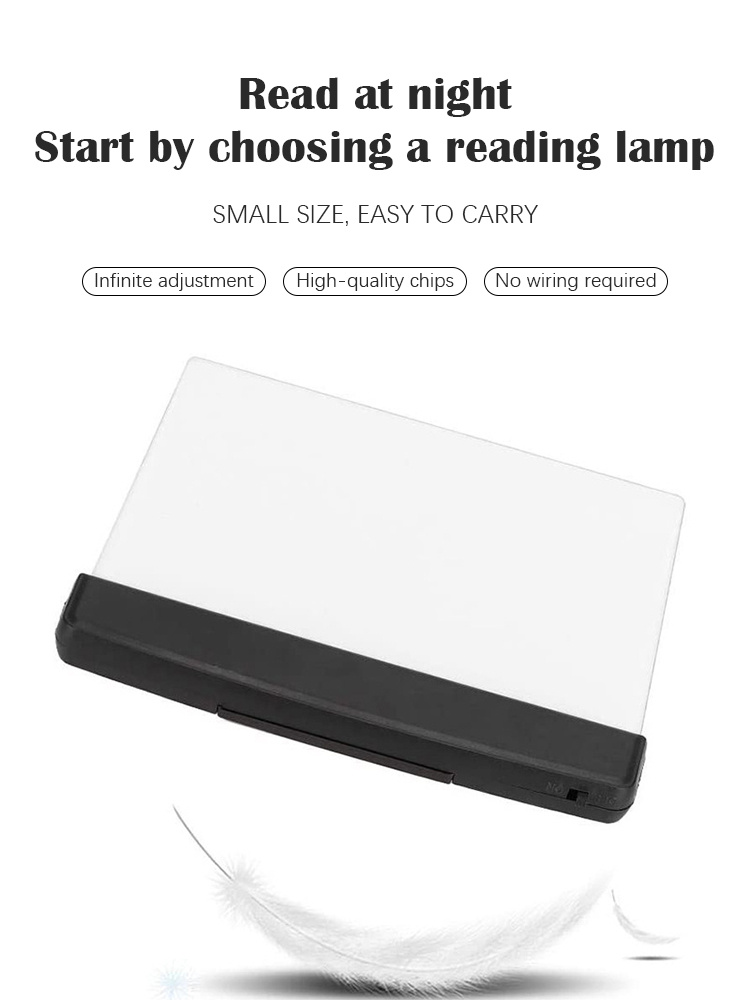 Led Flat Panel Night Vision Reading Light Eye Protection Temu