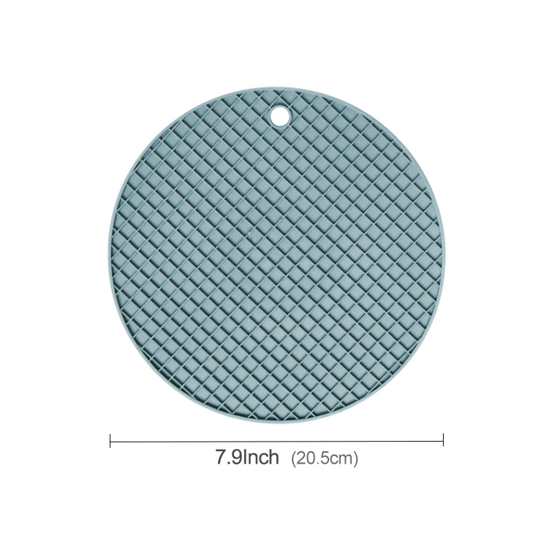 1 tapis de dessous de plat en silicone tampons ronds/carrés - Temu