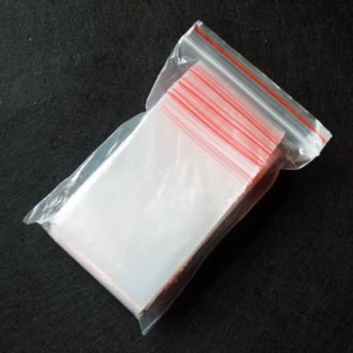 100 pack small zipper lock bags re closable transparent polyethylene vacuum bags 0 05mm thickness hand washable shoe storage bags