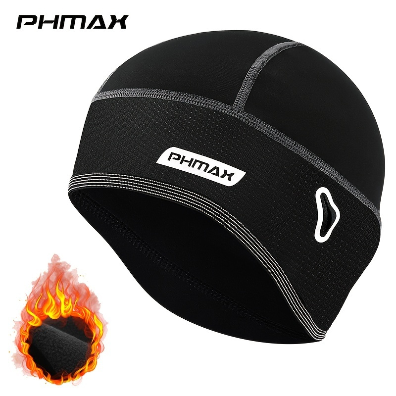 

Phmax Cycling Cap - Fleece Hat For Running, , Riding, Mtb - For