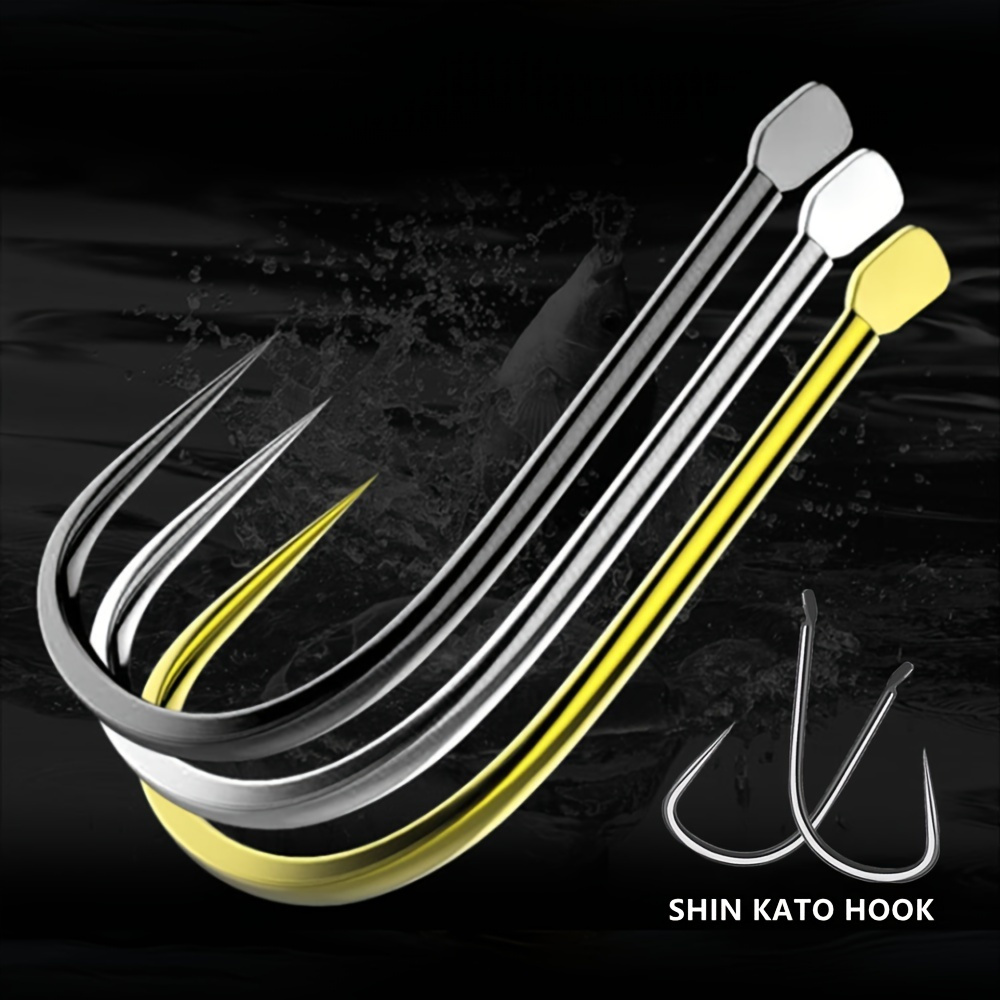 Crank Hooks Bass Fishing Offset Worm Hooks High Carbon Steel - Temu United  Kingdom