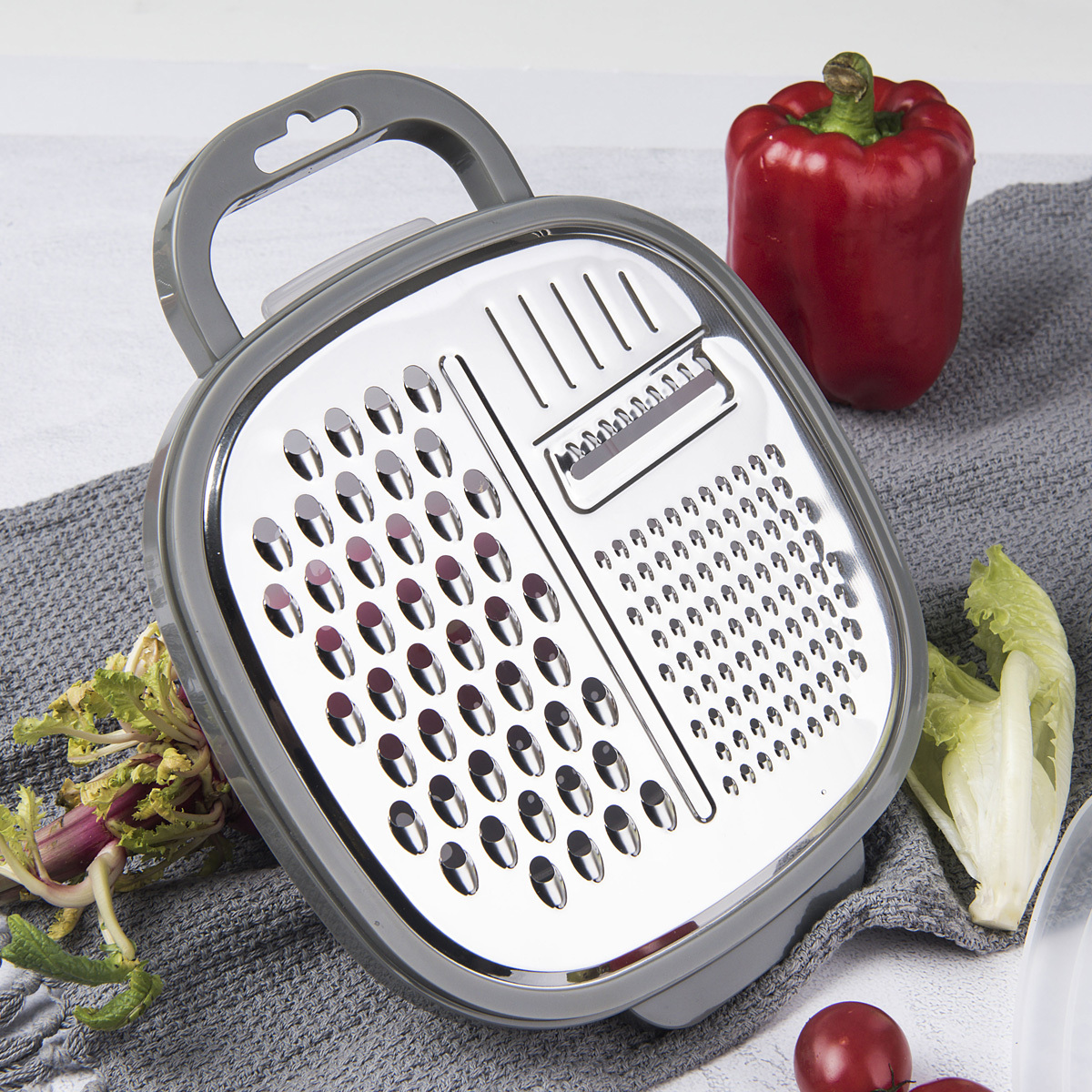 ISZW Professional Cheese Graters for Kitchen Stainless Steel Handheld,  Metal Lemon Zester Grater With Handle For Cheese, Chocolate, Spices,  Kitchen