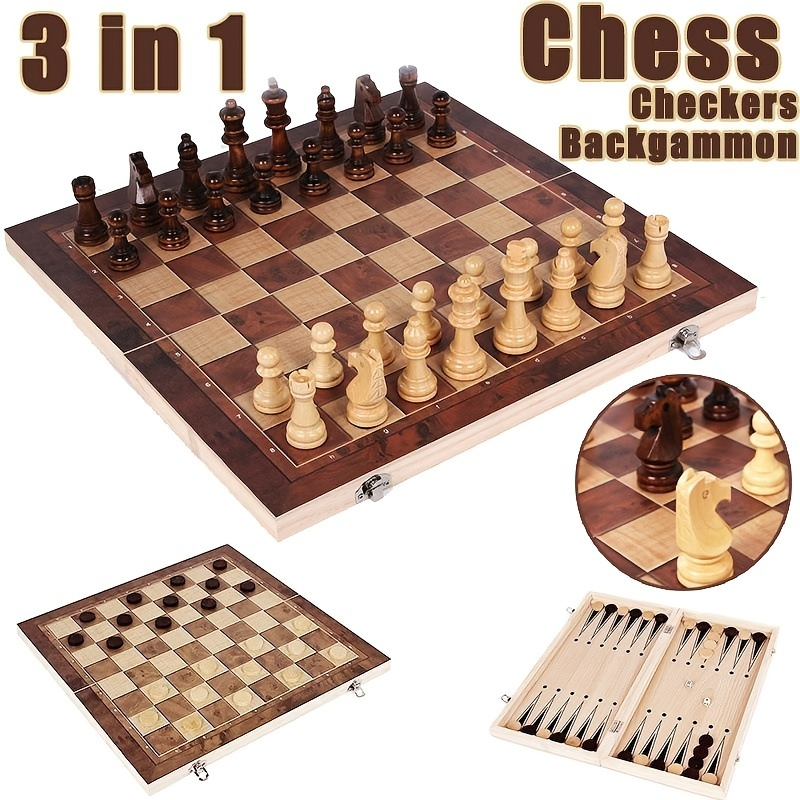 Junior European International Chess Set Chess Games Board Wooden Magnetic  Folding Education Kids and Adult Gift - China International Chess and Chess  Games price