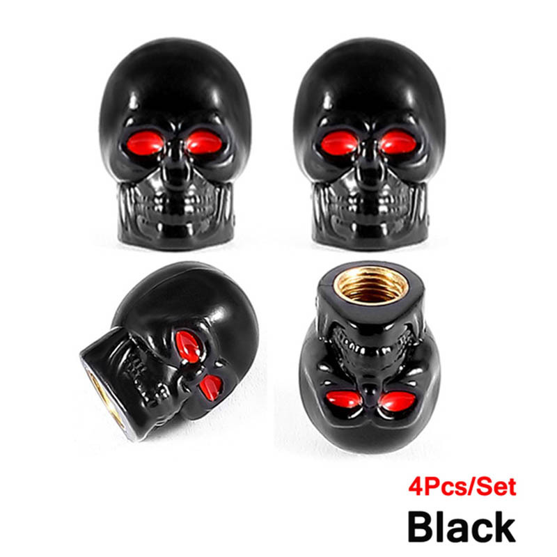 Skull valve hotsell stem caps