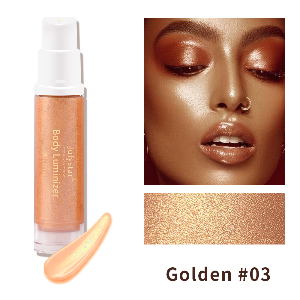 PHOERA Body Shimmer Luminizer, Waterproof Moisturizing and Glow For Face &  Body, Radiance All In One Makeup, Face Body Glow Illuminator, Body