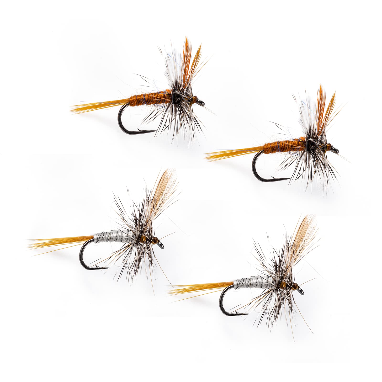 Fly Fishing Dry Bait Lure Kit 14# Hooks Trout Bass - Temu Canada