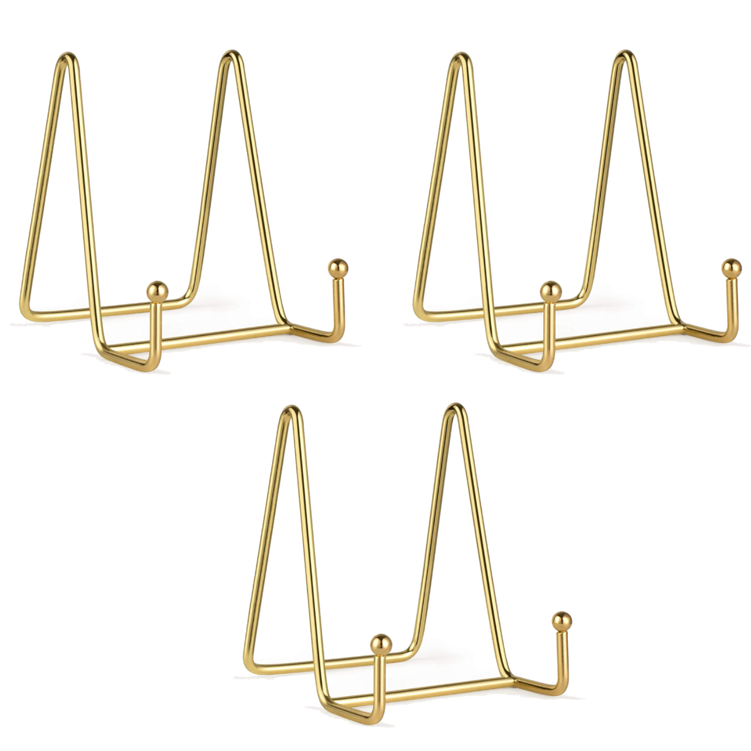 Plate Stands For Display Gold Picture Stand Metal Plate - Temu
