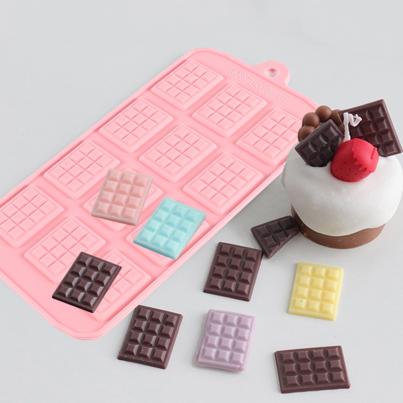Molde silicona rectangular pan 4741 - Tienda del Chocolate