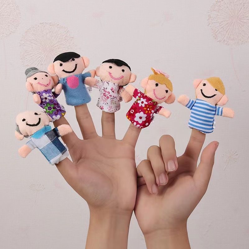 Cartoon Puppets Finger Puppets Baby Darling Tells Stories Early Wisdom  Soothes Stuffed Animals - Toys & Games - Temu