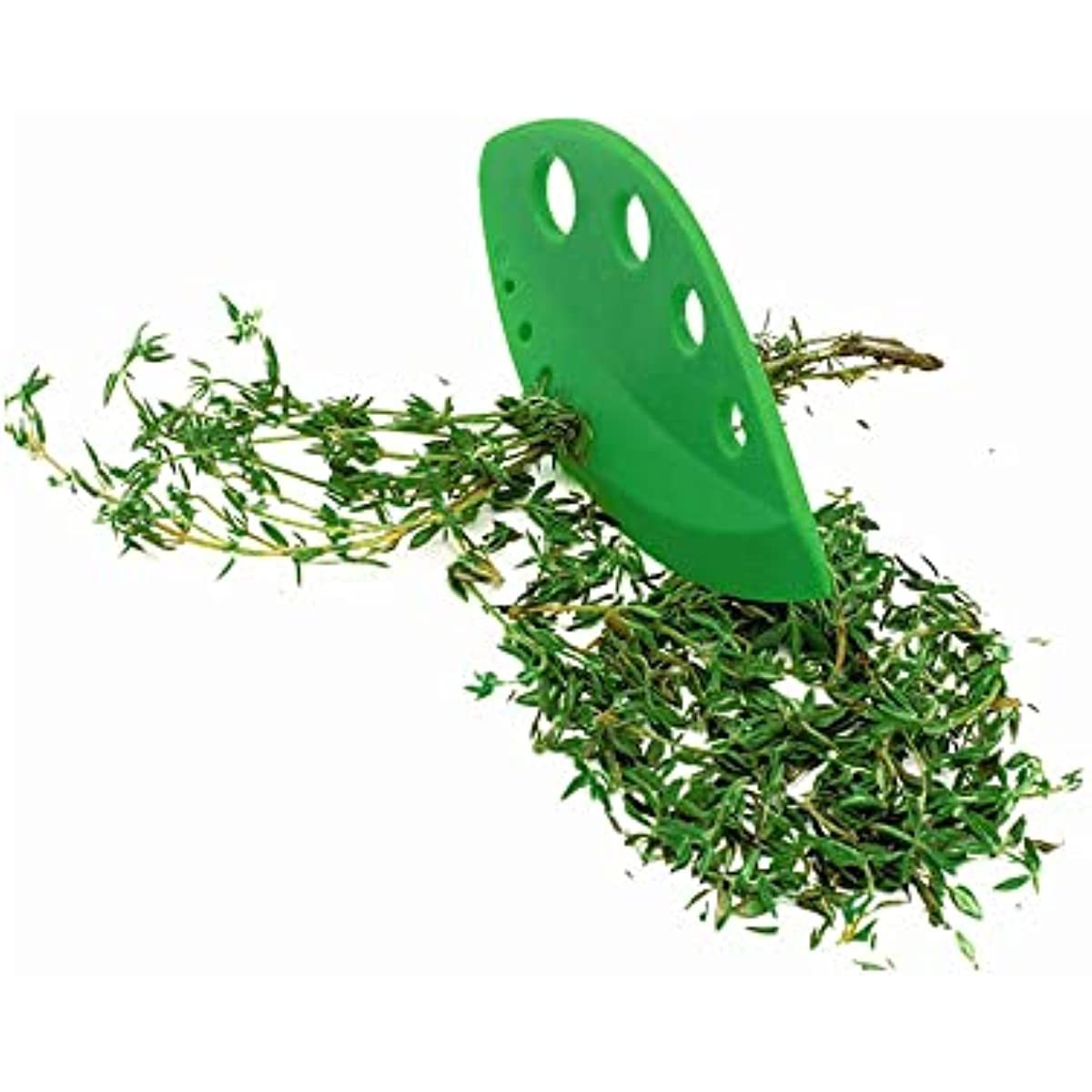 

1pc Herb Stripper, 8 Holes Kitchen Herb Leaf Stripping Tool, Tool For Kale, Collard Greens, Thyme, Basil, Rosemary Stripper