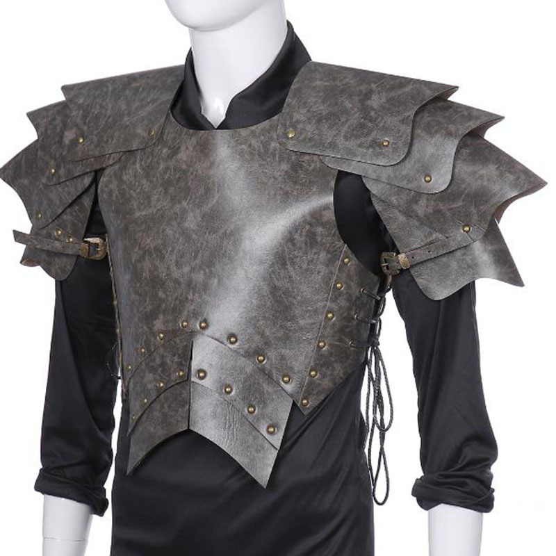 The men Real Leather Armour with shoulders new at Rs 9000/piece
