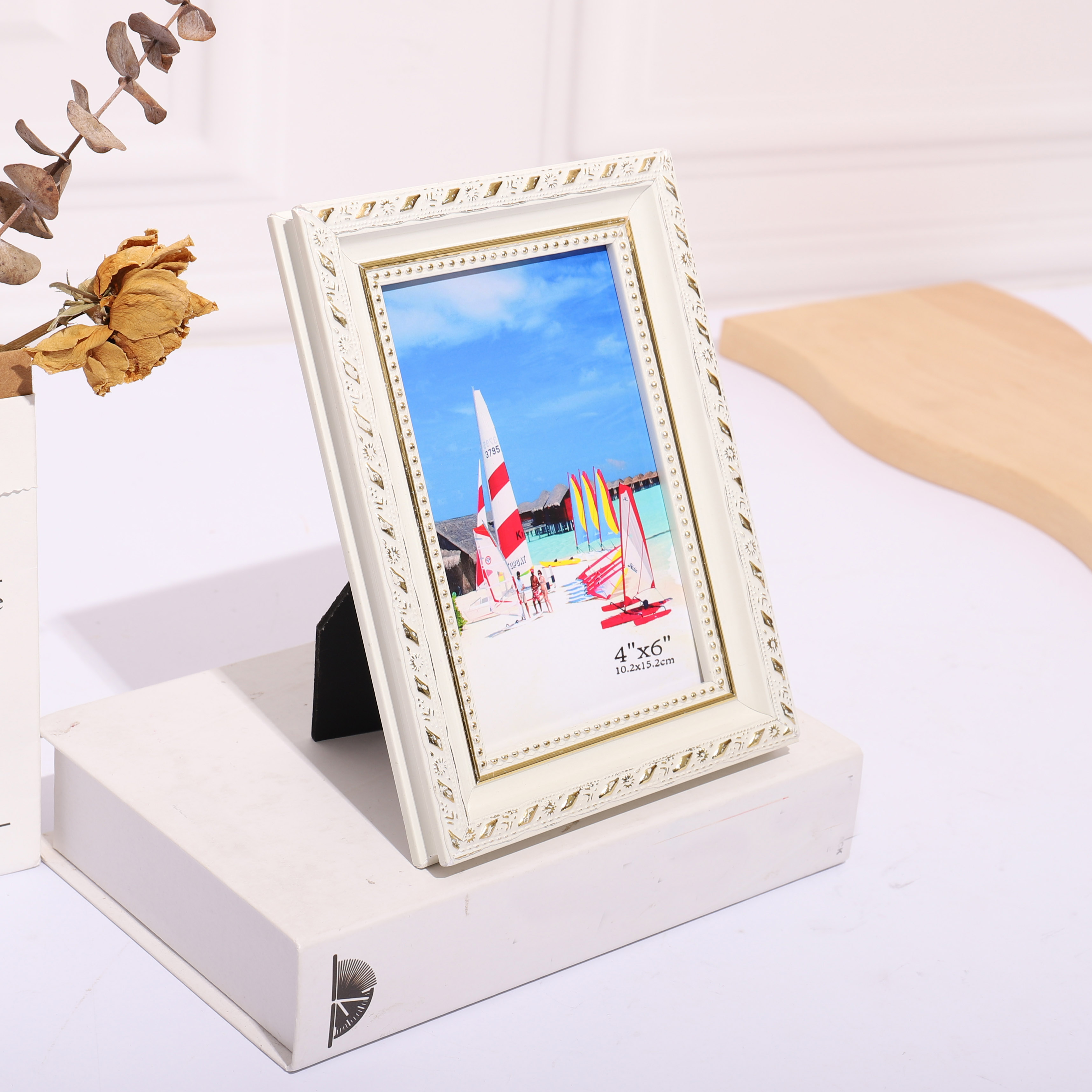 Stylish White Picture Frame Home Office Decor Perfect Temu