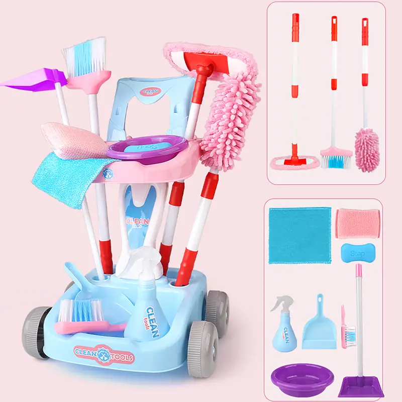Delightful Housekeeping Cart Cleaning Toy Set - Perfect Christmas &  Birthday Gift For Kids & Toddlers! - Temu Italy