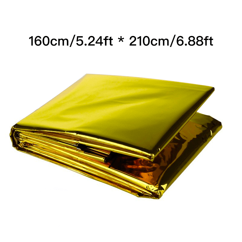Mylar Thermal Blankets Emergency Survival Camping Hiking