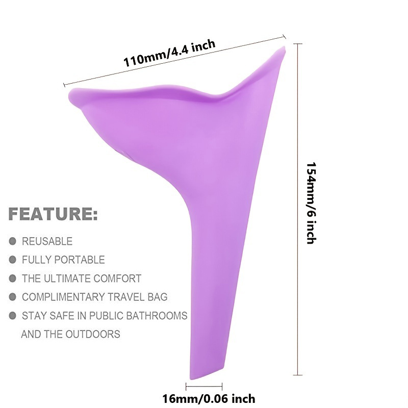1pc Womens Mini Portable Funnel Device Toilet For Outdoor Emergency Temu