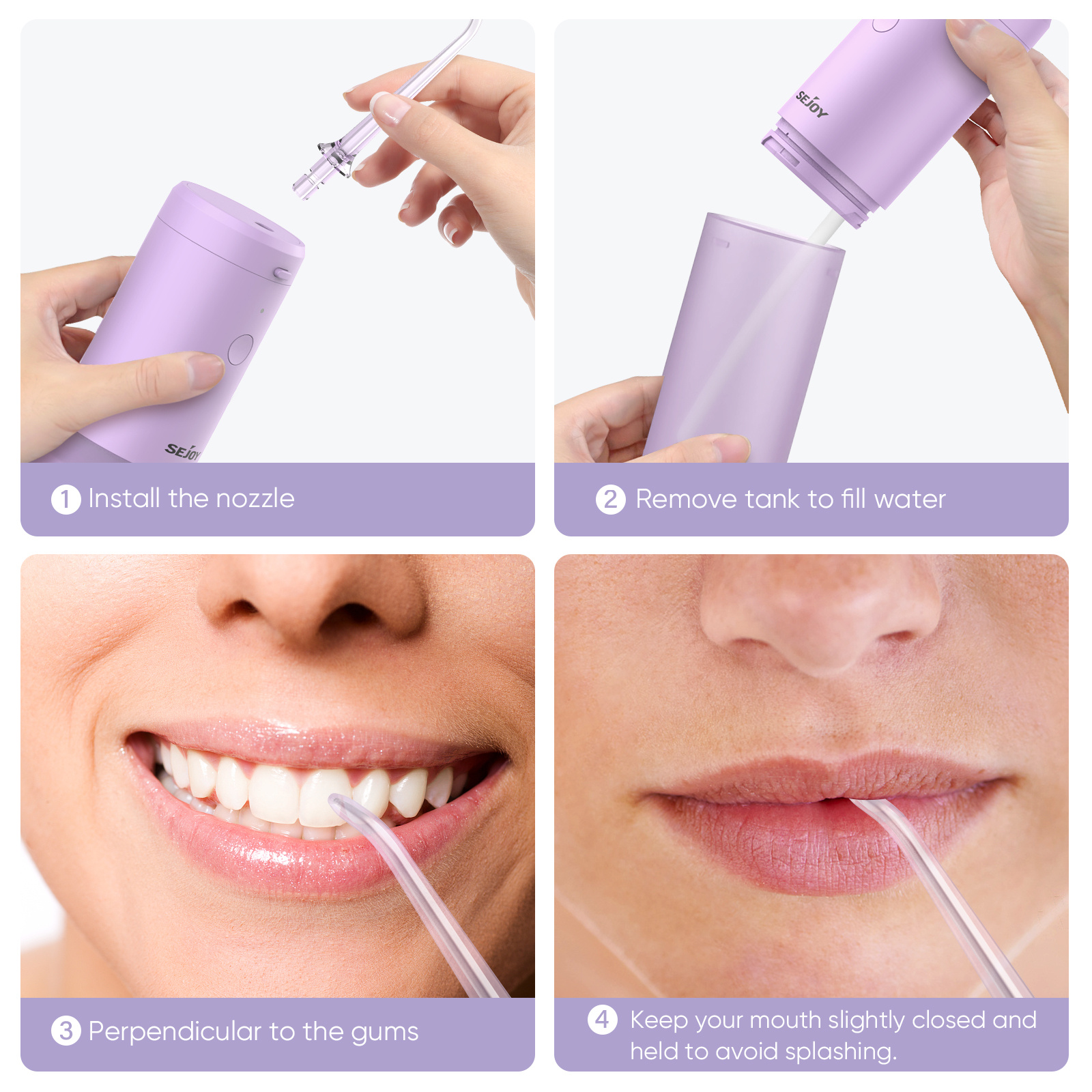 water flossers for teeth care travel portable irrigator oral lightweight water flosser for deep cleaning of oral teeth for home travel best oral care gift details 0
