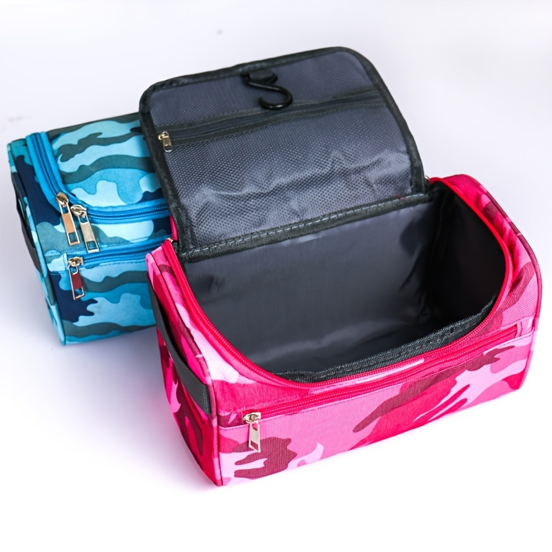 

Unisex Camouflage Wash Makeup Business Multifunctional Hook Travel Storage Bag