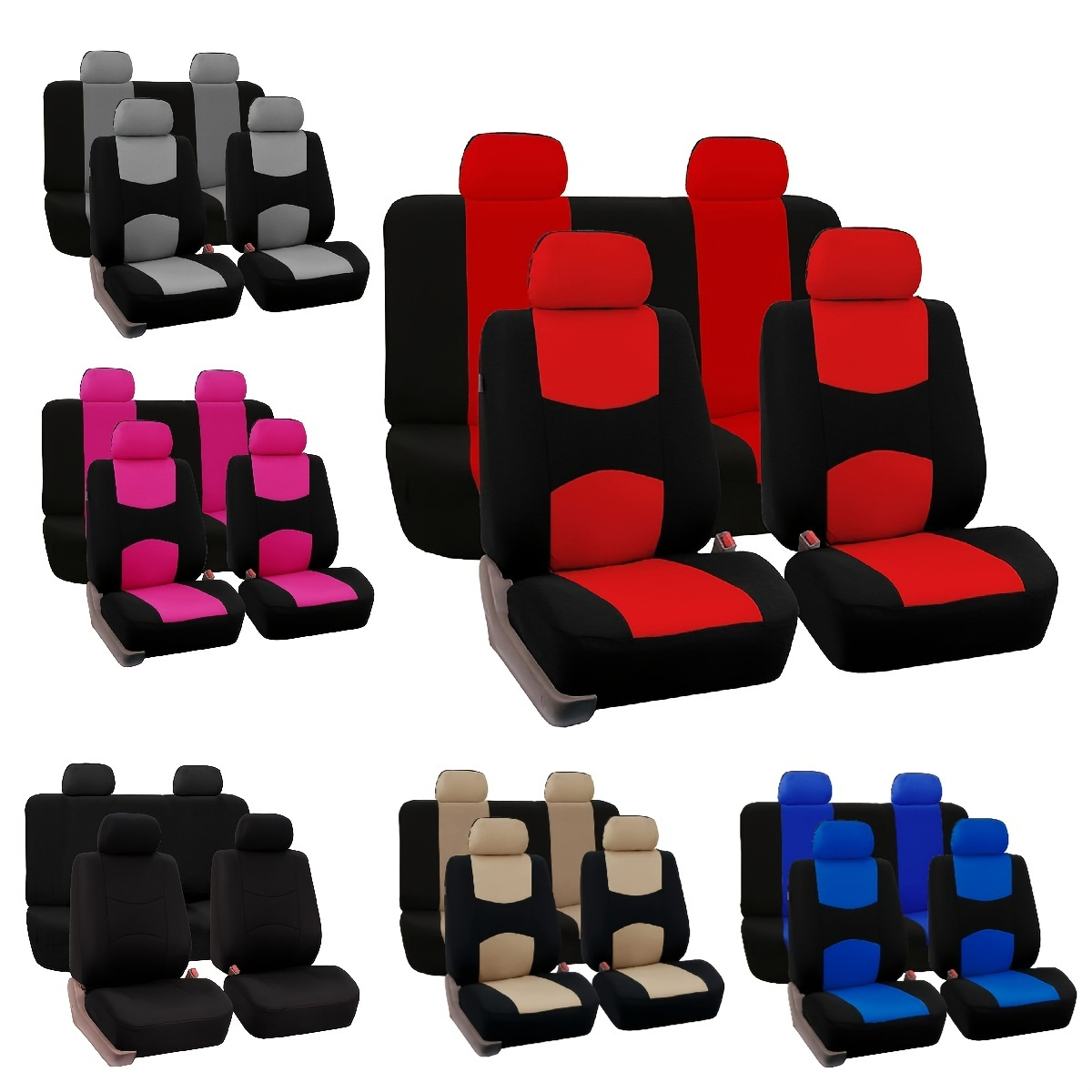 

Car Seat Cover For 5 Seats Universal Fit Seat Covers For Suv Interior Accessories Car Seat Protector For Cars Trucks And Suv