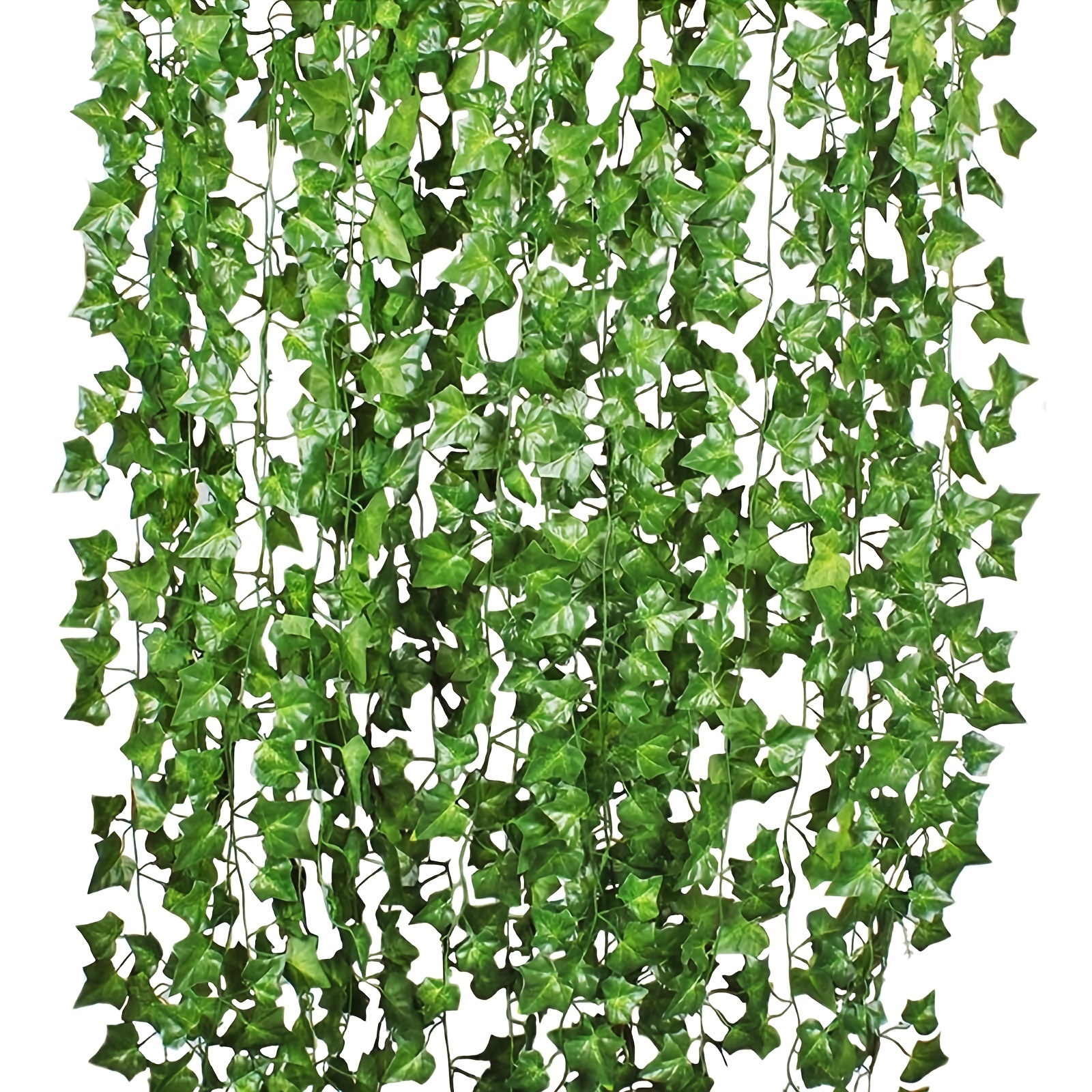 12 Pack 84Ft Artificial Ivy Garland Fake Plants, Fake Ivy Leaves Greenery  Garlands Hanging Plant Vine for Aesthetic Bedroom Garden Party Wedding Wall