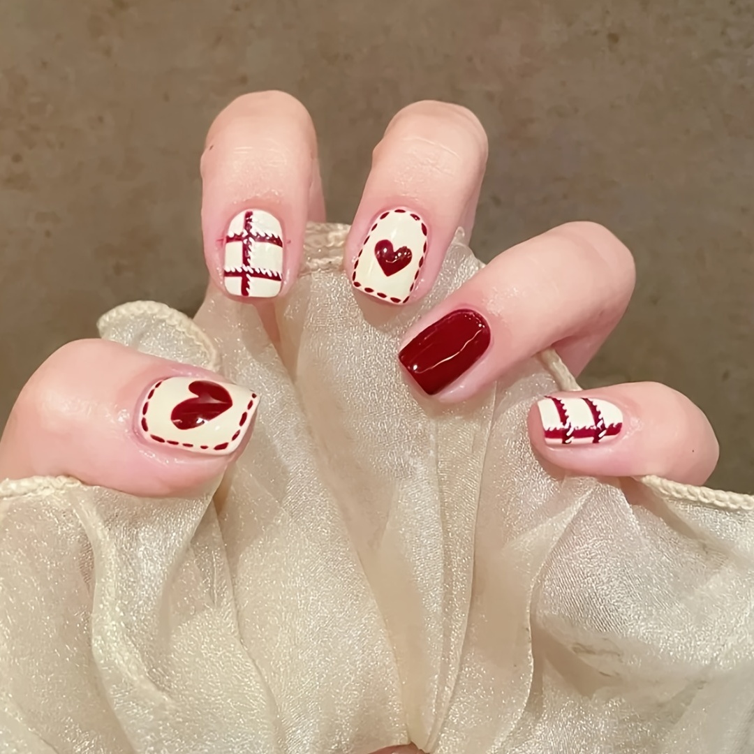  3D Heart Nail Charms Light Change Nail Design Love Nail Art  Supplies 3D Acrylic Nail Hearts Nail Art Decals White Pink Blue Heart Nail  Decorations for Women Girls DIY Resin Heart