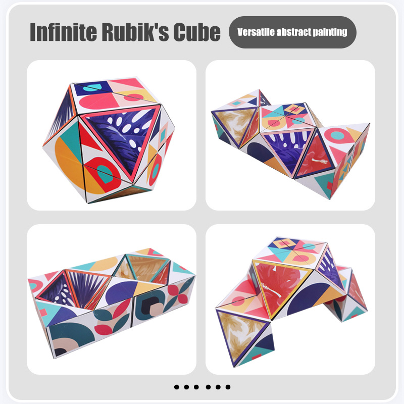 Acheter Fidget Infinity Cube Toy, jouets de gadgets de cube infini en métal  en alliage d'aluminium pour adultes, cube magique pour soulager l'anxiété  et le stress