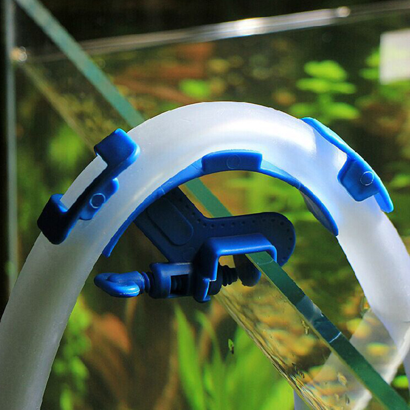 Water Pipe Clip Durable Portable Aquarium Filtration Holder Fish Tank