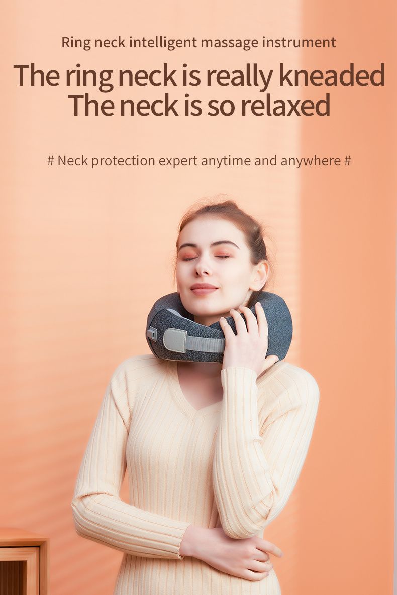 SootheNeck Multifunctional Cervical Vertebra Massage Pillow - NexaBeam