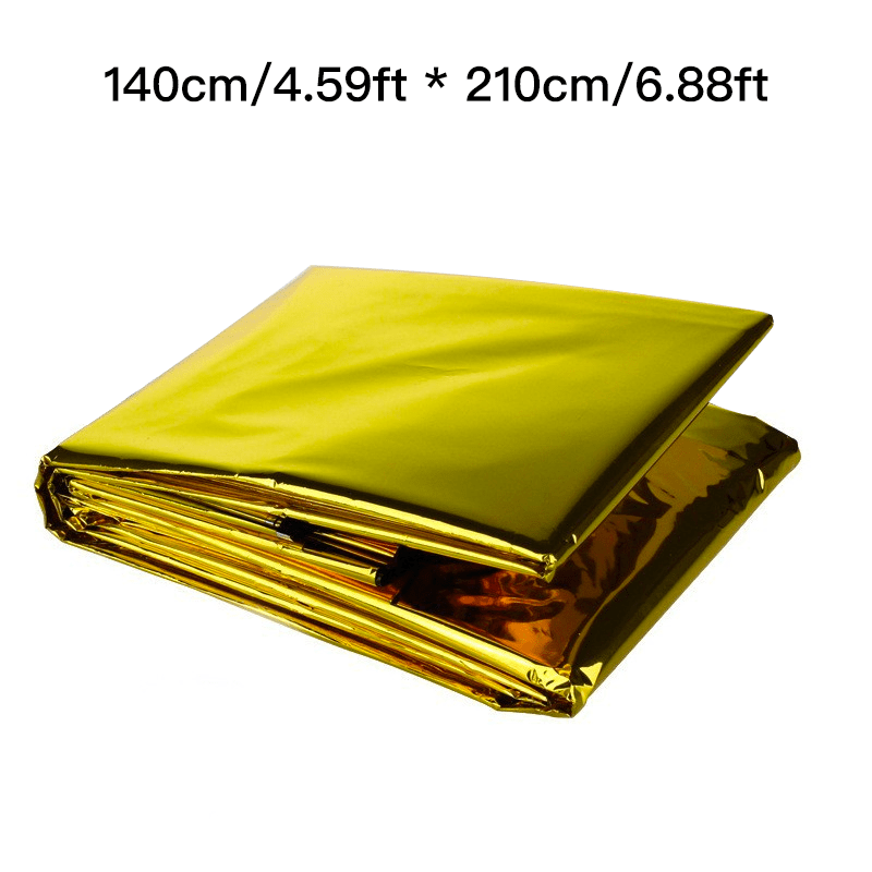 Mylar Thermal Blankets Emergency Survival Camping Hiking