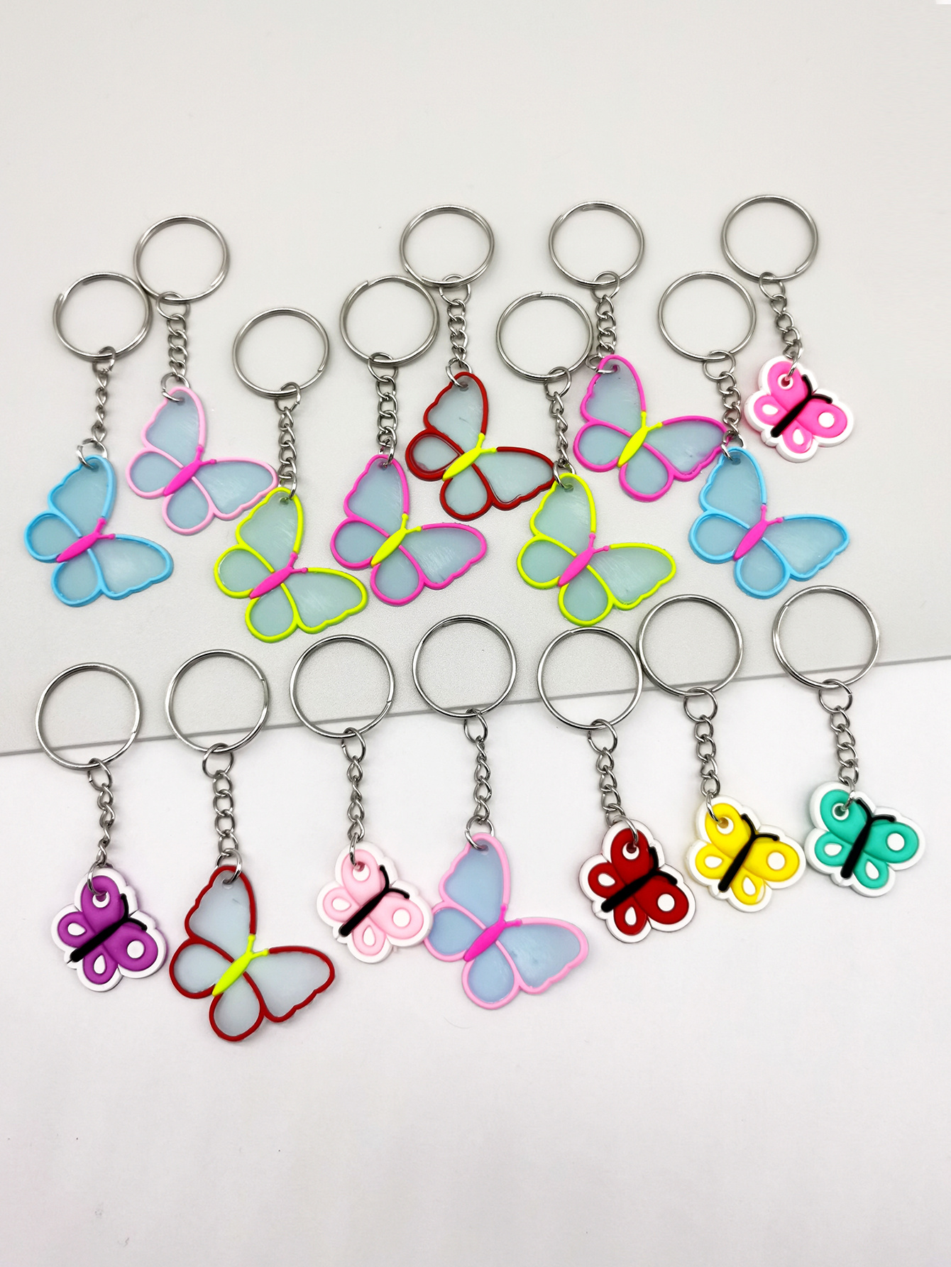 20pcs Cartoon Keychain Party Favors, Mini Cute Keyring For Classroom  Prizes, Birthday Christmas Party Favors Gift, Goodie Bag Stuffers Supplies